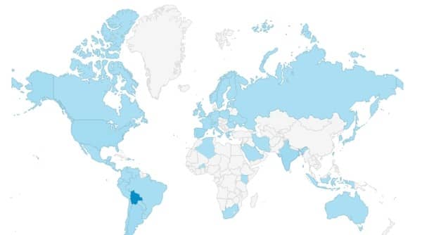 Mapa de accesos a vivirENbolivia.net | MÚSICA (Mayo 2015)