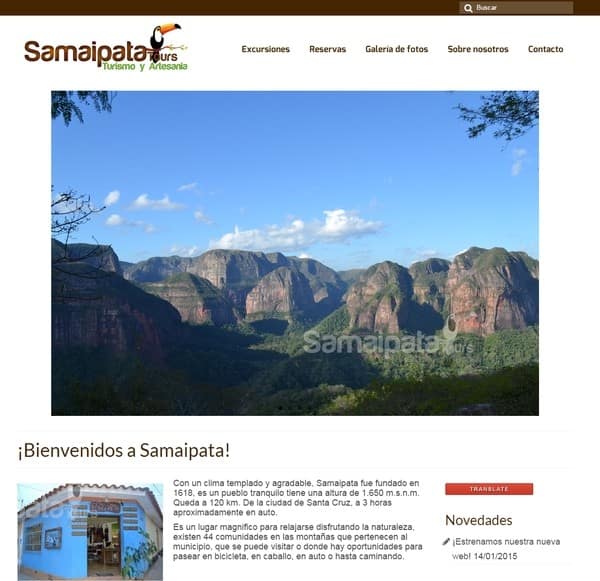 Web: Samaipata Tours